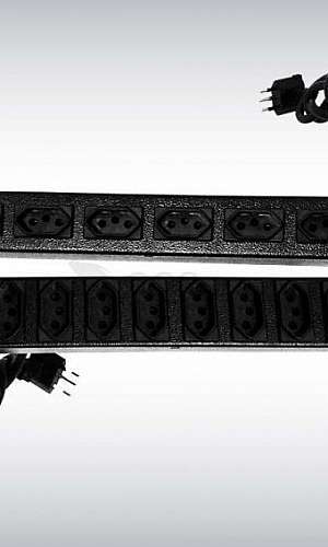 Calha de tomadas 19 Calha de tomadas 19