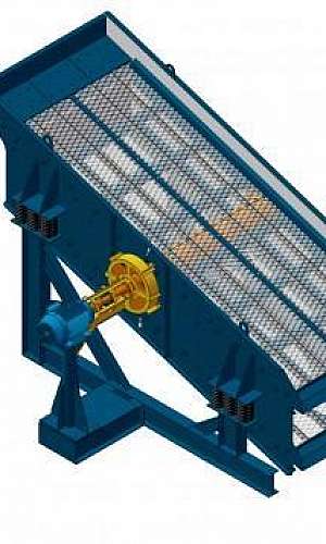 Peneira vibratória inclinada Peneira vibratória inclinada