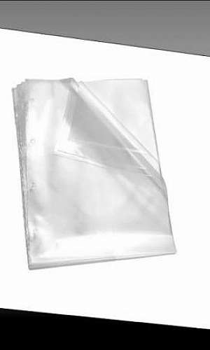 Saco plástico incolor Saco plástico incolor